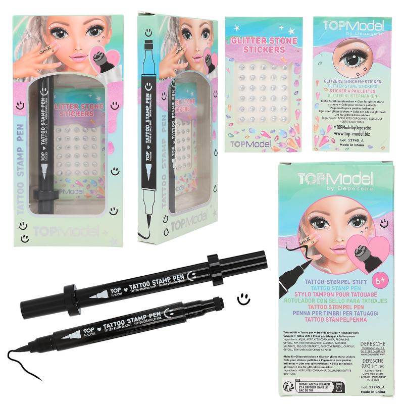 TOPModel Tattoo pen met glitter BEAUTY and ME 12745