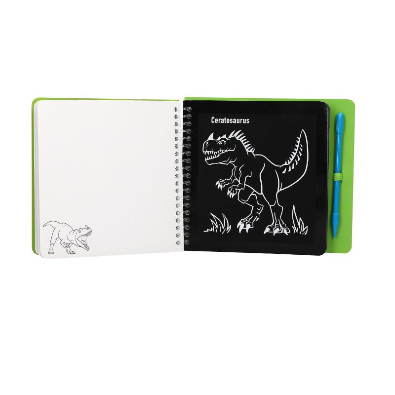 Dino World Mini magic scratch boek 12733