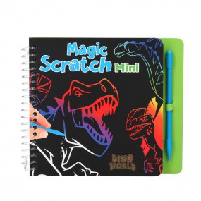 Dino World Mini magic scratch boek 12733