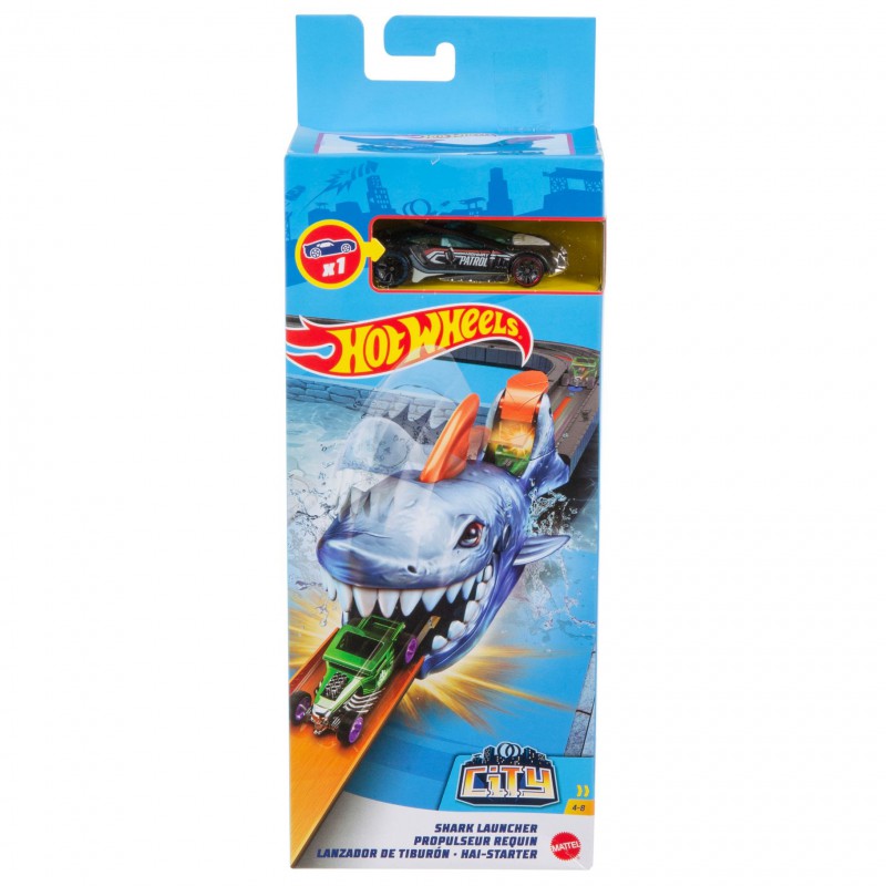 Hot Wheels City nemesis launcher