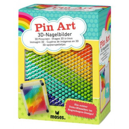 Moses - Pin art 3D regenboog