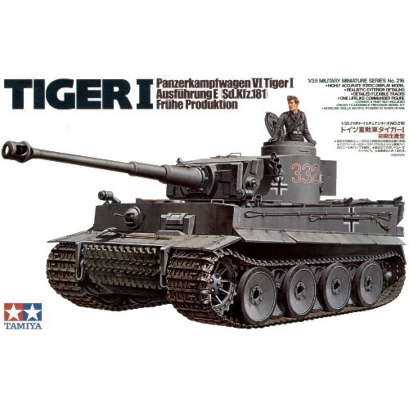 German Tiger 1 Early Production 1:35, Tamiya