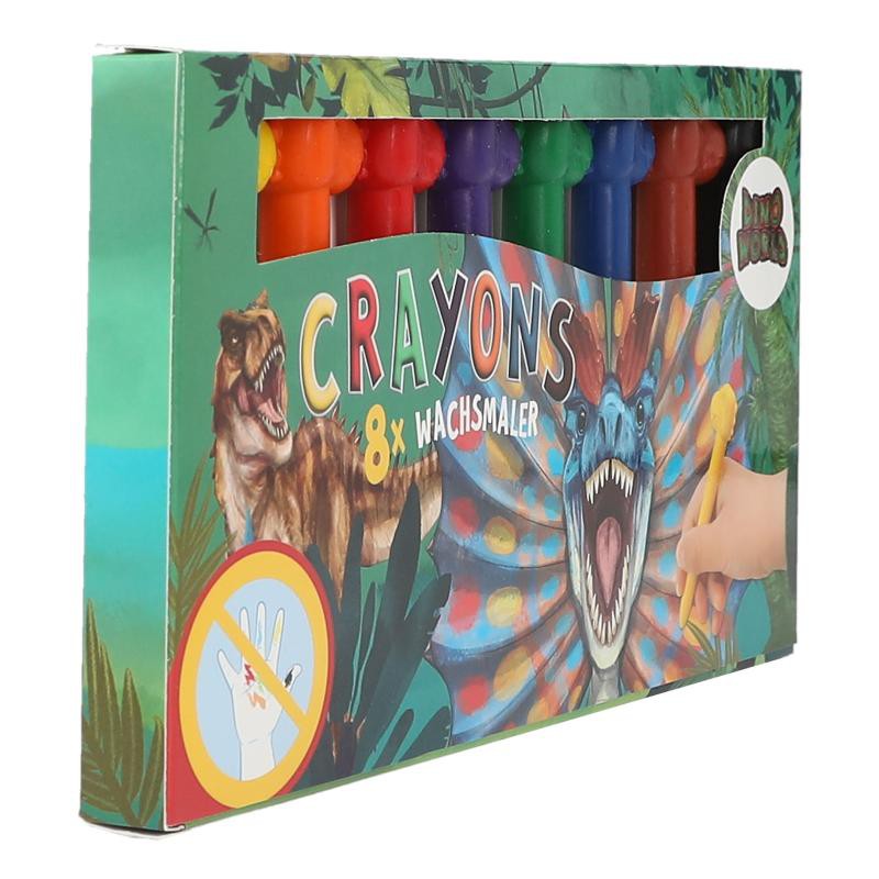 Dino World krijt met dino topper 12177