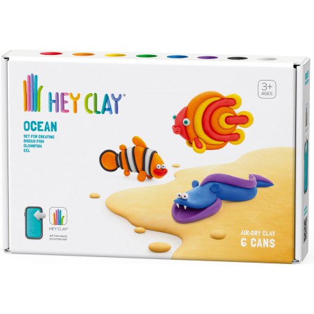 Hey Clay: Oceaan, discus-, clownvis en paling