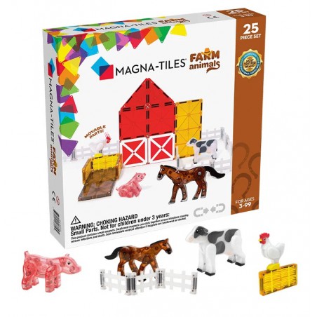Magna-Tiles: Farm animal 25 stuks