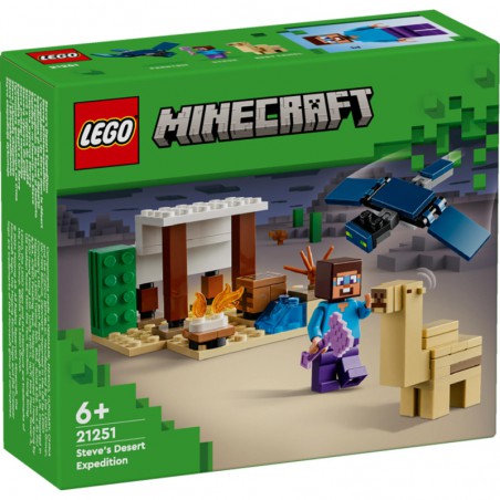 LEGO Minecraft - 21251 Steve's woestijnexpeditie