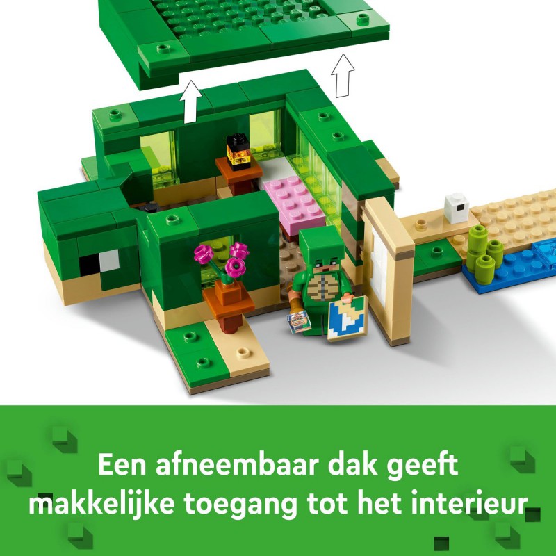 LEGO Minecraft - 21254 Het schildpadstrandhuis