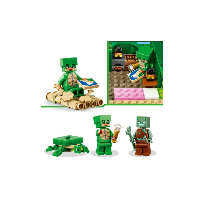LEGO Minecraft - 21254 Het schildpadstrandhuis