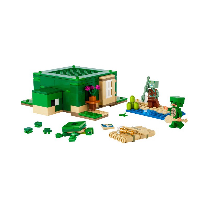 LEGO Minecraft - 21254 Het schildpadstrandhuis