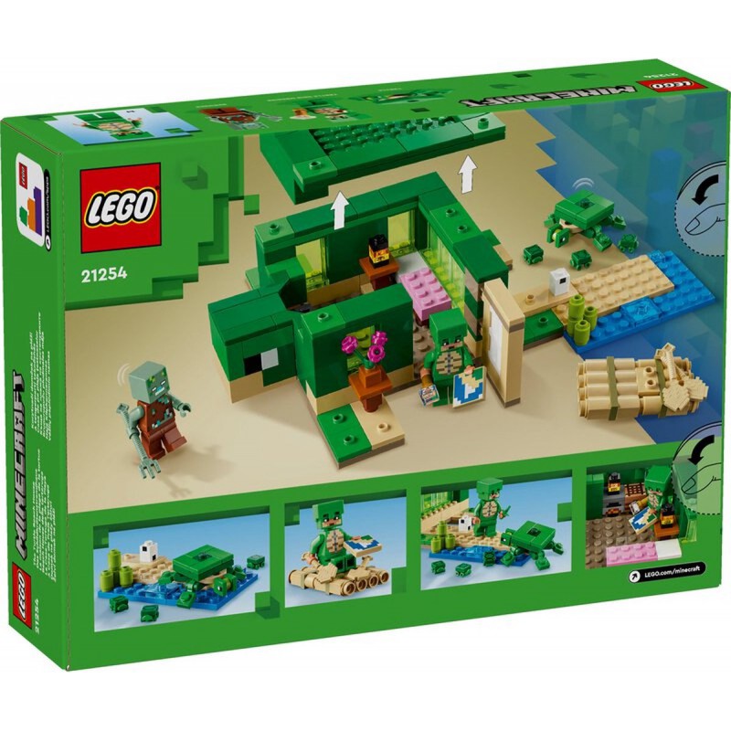 LEGO Minecraft - 21254 Het schildpadstrandhuis