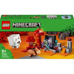 LEGO Minecraft - 21255 Hinderlaag bij het Nether-portaal