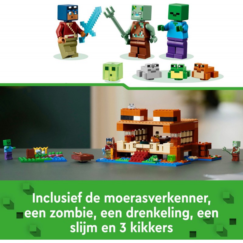 LEGO Minecraft - 21256 Het kikkerhuis