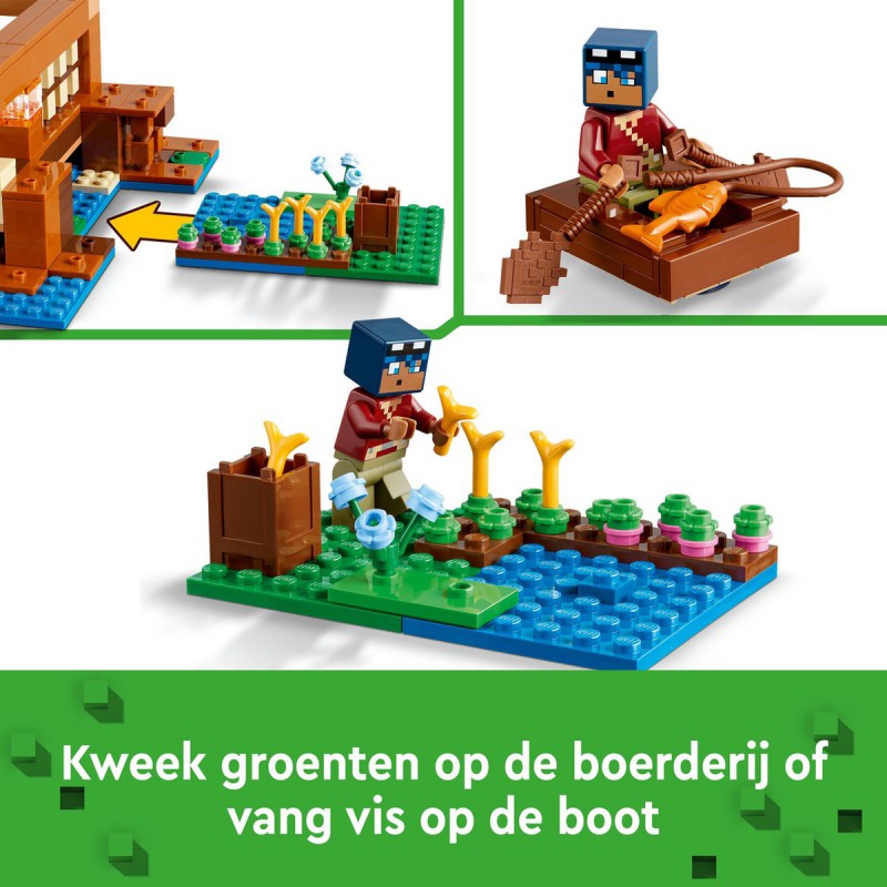 LEGO Minecraft - 21256 Het kikkerhuis