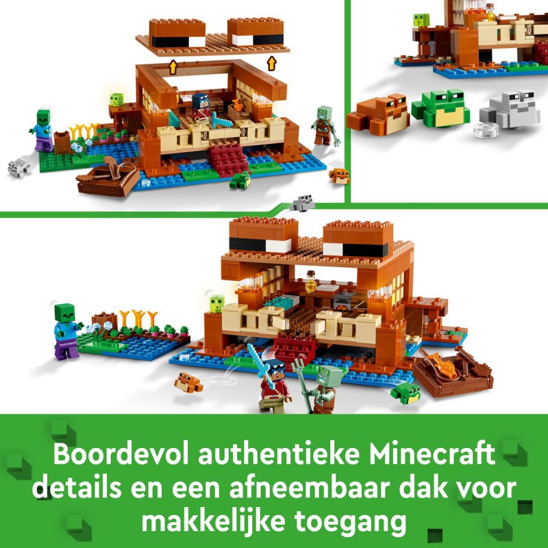 LEGO Minecraft - 21256 Het kikkerhuis