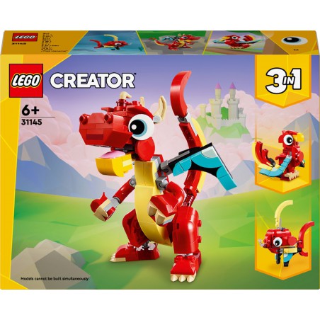 LEGO CREATOR - 31145 Rode draak