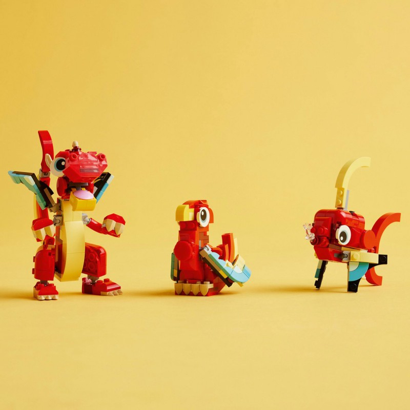 LEGO CREATOR - 31145 Rode draak