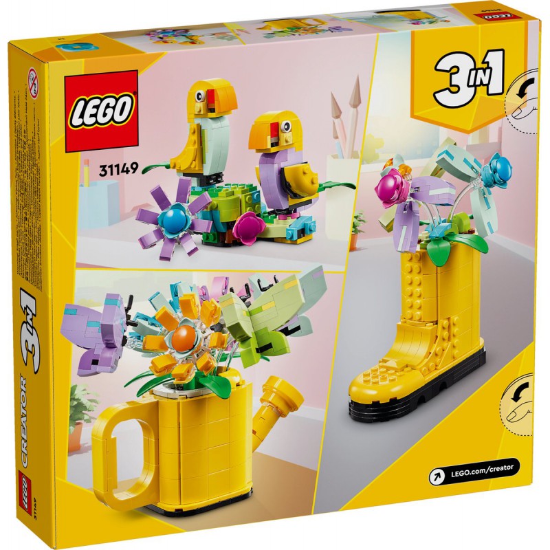 LEGO CREATOR - 31149 Bloemen in gieter