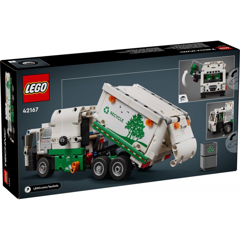 LEGO TECHNIC -  42167 Mack LR Electric vuilniswagen