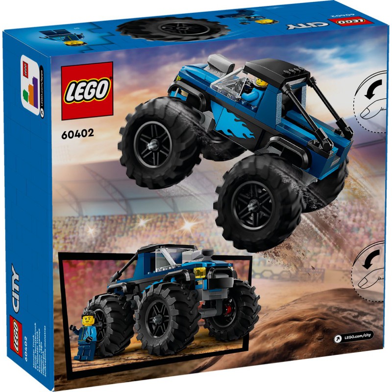 LEGO - City Blauwe monstertruck 60402