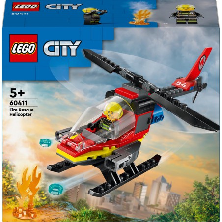 LEGO - City Brandweerhelikopter 60411