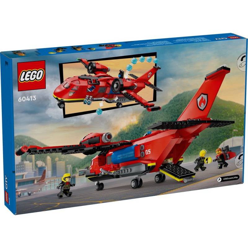LEGO - City Brandweervliegtuig 60413