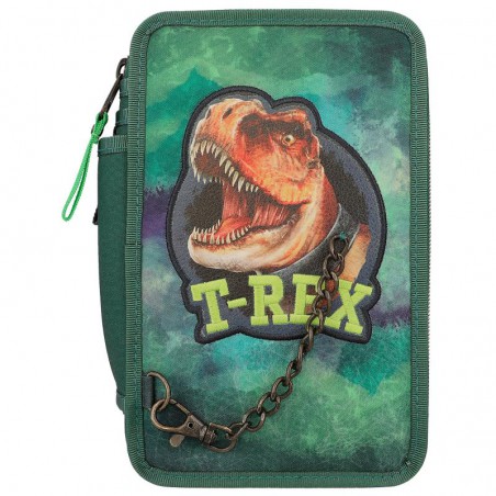 Dino World 3-vaks etui T-REX 12506