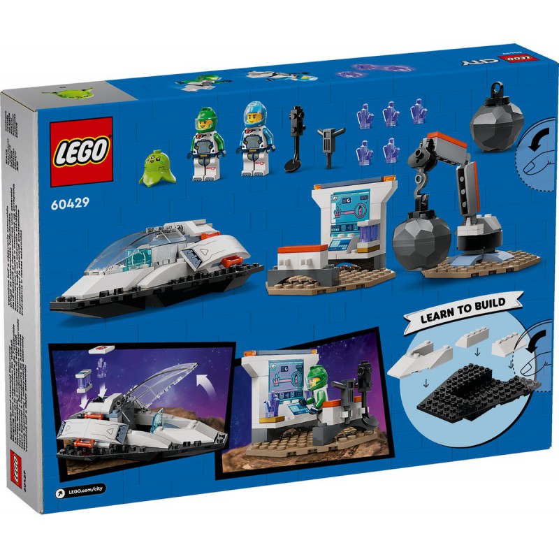 LEGO City 60429 Ruimteschip en ontdekking van astroïde