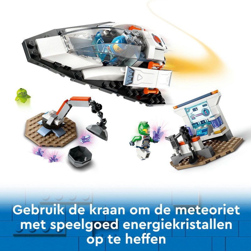 LEGO City 60429 Ruimteschip en ontdekking van astroïde