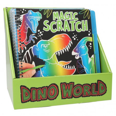 Dino World magic scratch boek 12732