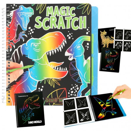 Dino World magic scratch boek 12732