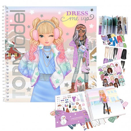 TOPModel Dress me up stickerboek WINTER WONDER 12722