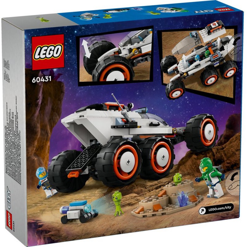 LEGO City 60431 Ruimteverkenner en buitenaards leven
