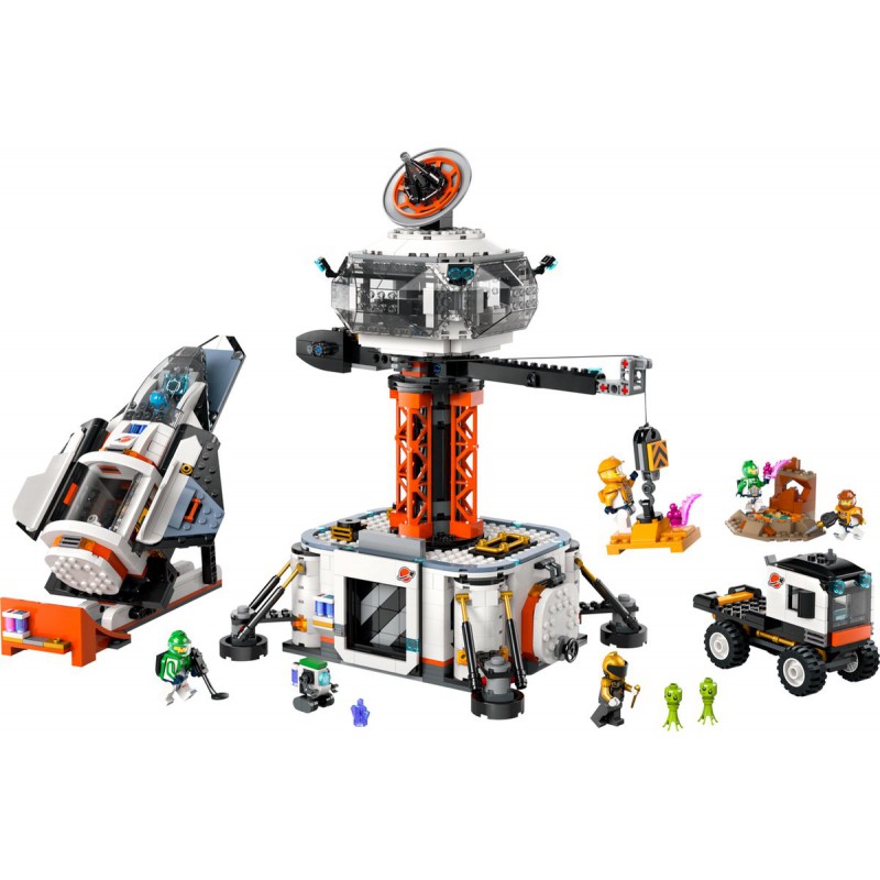 LEGO City 60434 Ruimtebasis en raketlanceringsplatform