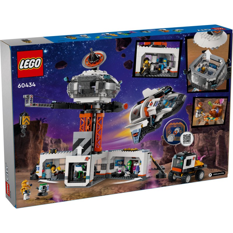 LEGO City 60434 Ruimtebasis en raketlanceringsplatform
