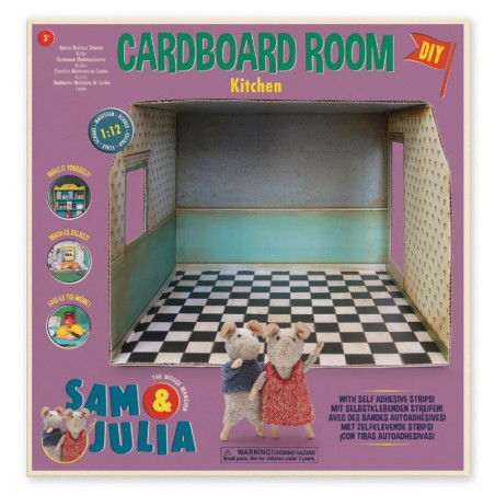 Het Muizenhuis - Cardboard room, kitchen