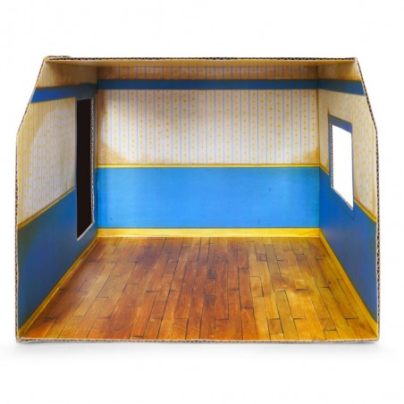 Het Muizenhuis - Cardboard room, kids bedroom