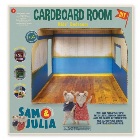 Het Muizenhuis - Cardboard room, kids bedroom