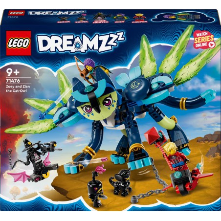 Lego - Dreamzzz Zoey en Zian de kattenuil 71476