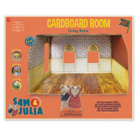 Het Muizenhuis - Cardboard room, living room