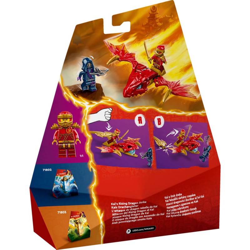 LEGO NINJAGO 71801 Kai's rijzende drakenaanval