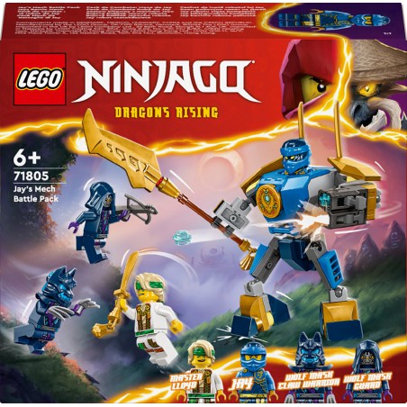 LEGO NINJAGO 71805 Jay's mecha strijdpakket
