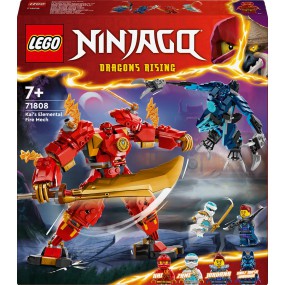 LEGO NINJAGO 71808 Kai's elementaire vuurmecha