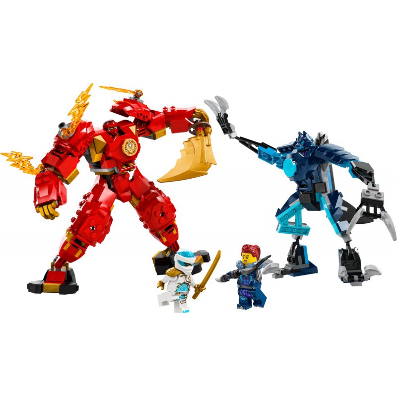 LEGO NINJAGO 71808 Kai's elementaire vuurmecha