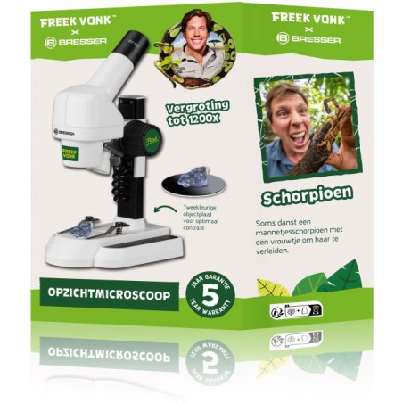 Freek Vonk, Opzicht microscoop