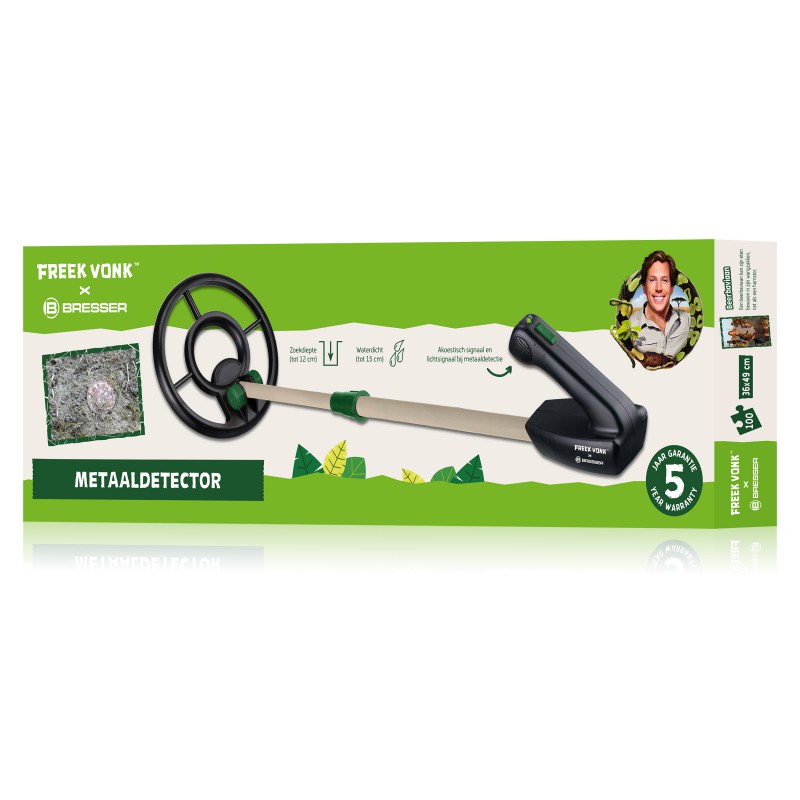 Freek Vonk, Metaaldetector
