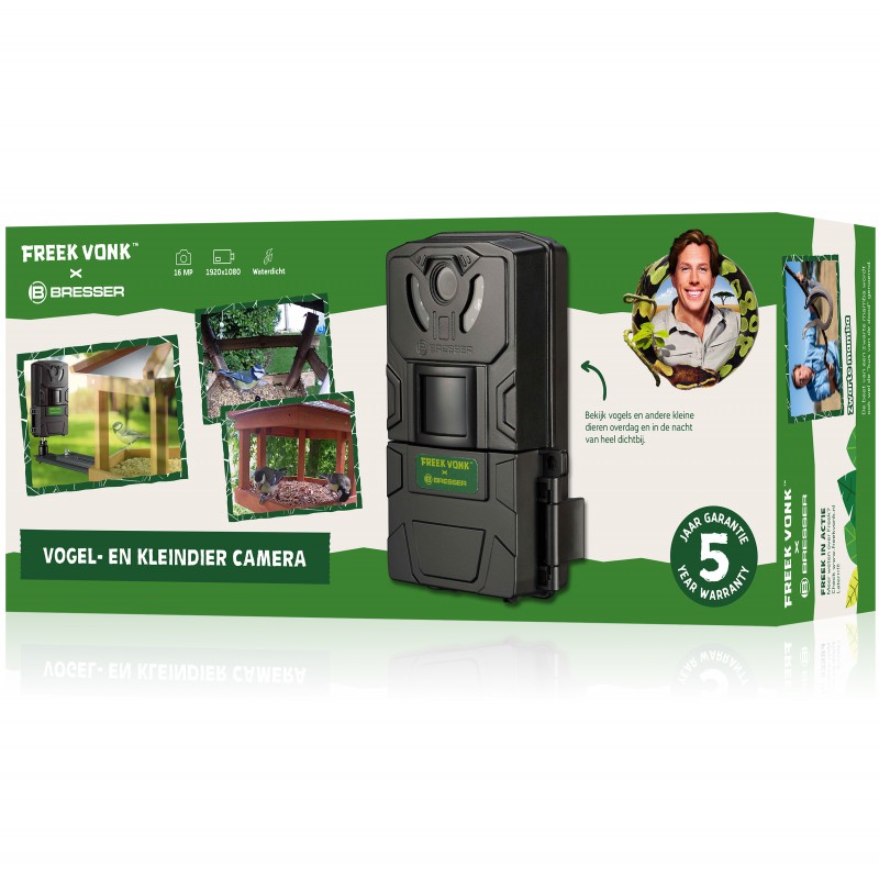 Freek Vonk, Vogel- en kleindier observatiecamera