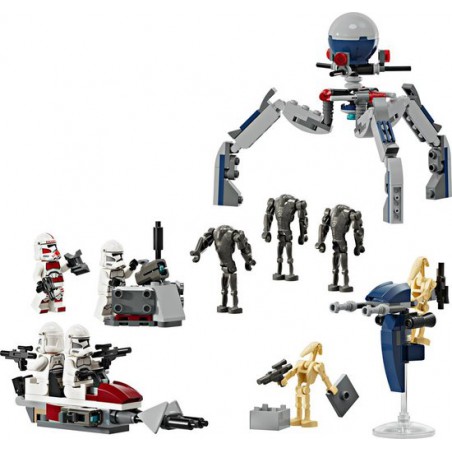 LEGO STAR WARS - 75372 Clone Trooper & Battle Droid battle pack