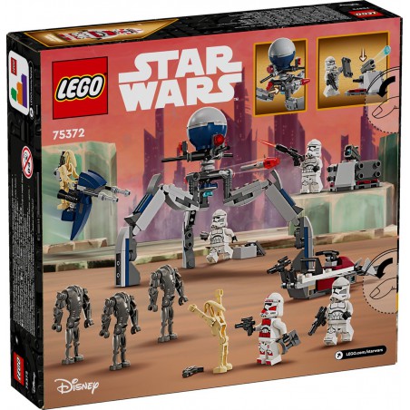 LEGO STAR WARS - 75372 Clone Trooper & Battle Droid battle pack