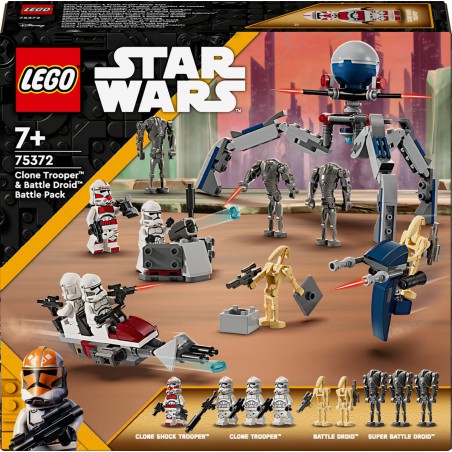 LEGO STAR WARS - 75372 Clone Trooper & Battle Droid battle pack