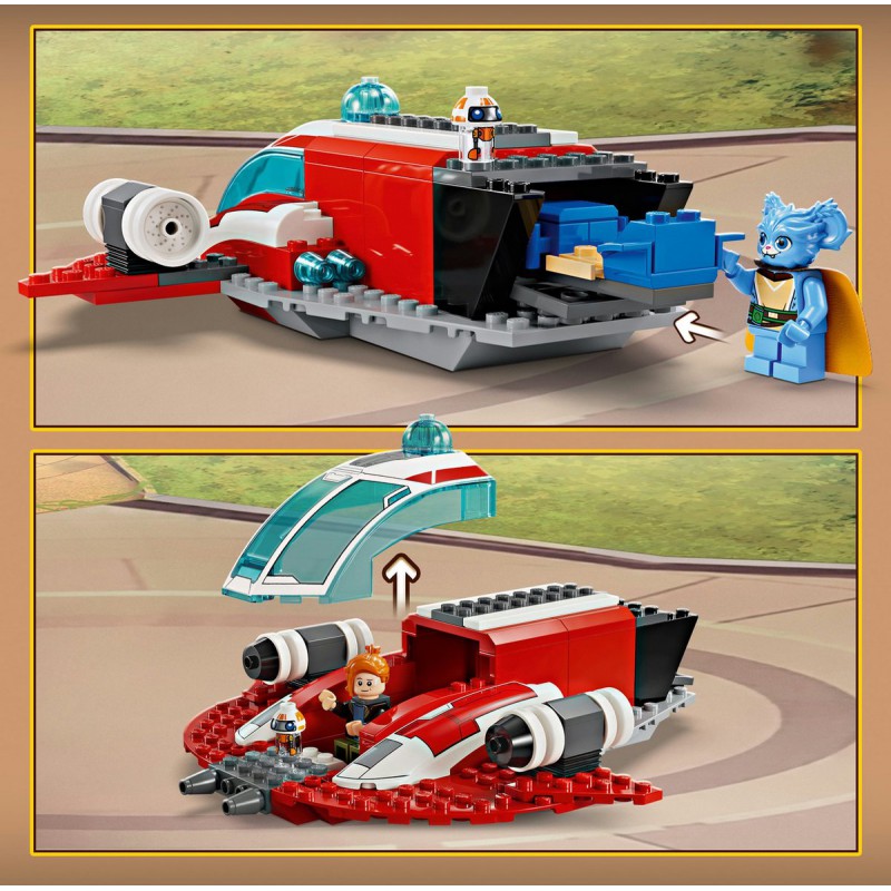 LEGO STAR WARS - 75384 De Crimson Firehawk